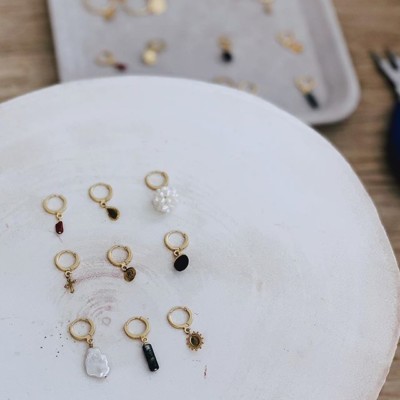 // MINI CREOLES // Handmade in Paris. Une bonne raison de plus pour les adopter ??