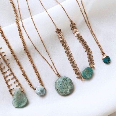 // 50 SHADES OF BLUE // ?️Le premier chapitre de la collection Reborn se pare d’amazonite et prend des airs d’été, pour notre plus grand bonheur